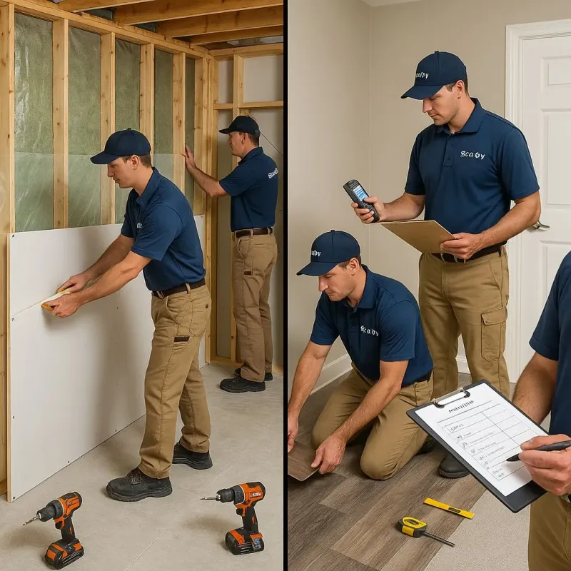 Repairs and Reconstruction process in Spencer County, IN